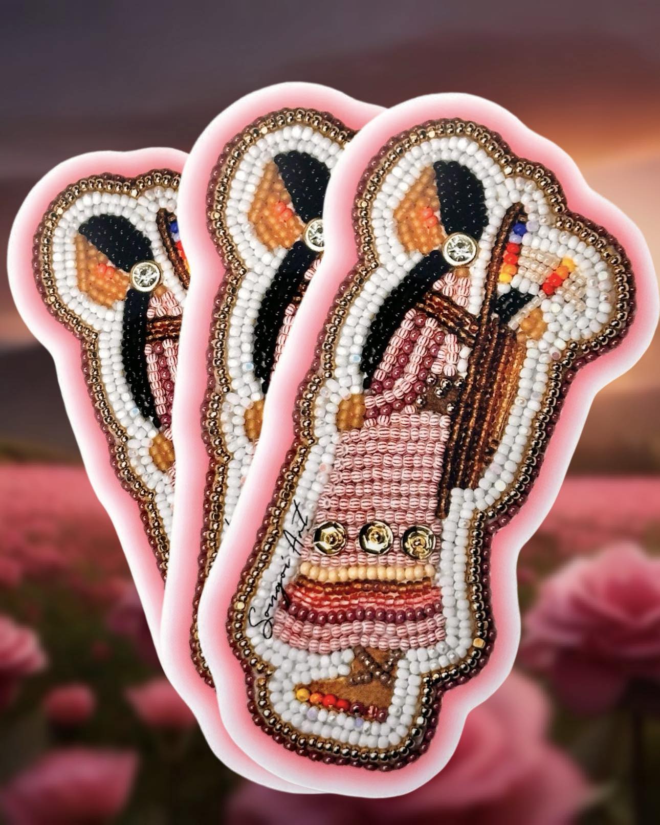 Mother's Infinite Love - Beadwork Sticker