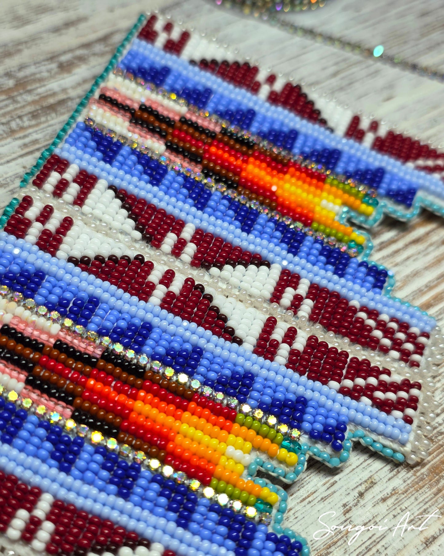 Signature Geometric Earrings - Vibrant Maroon