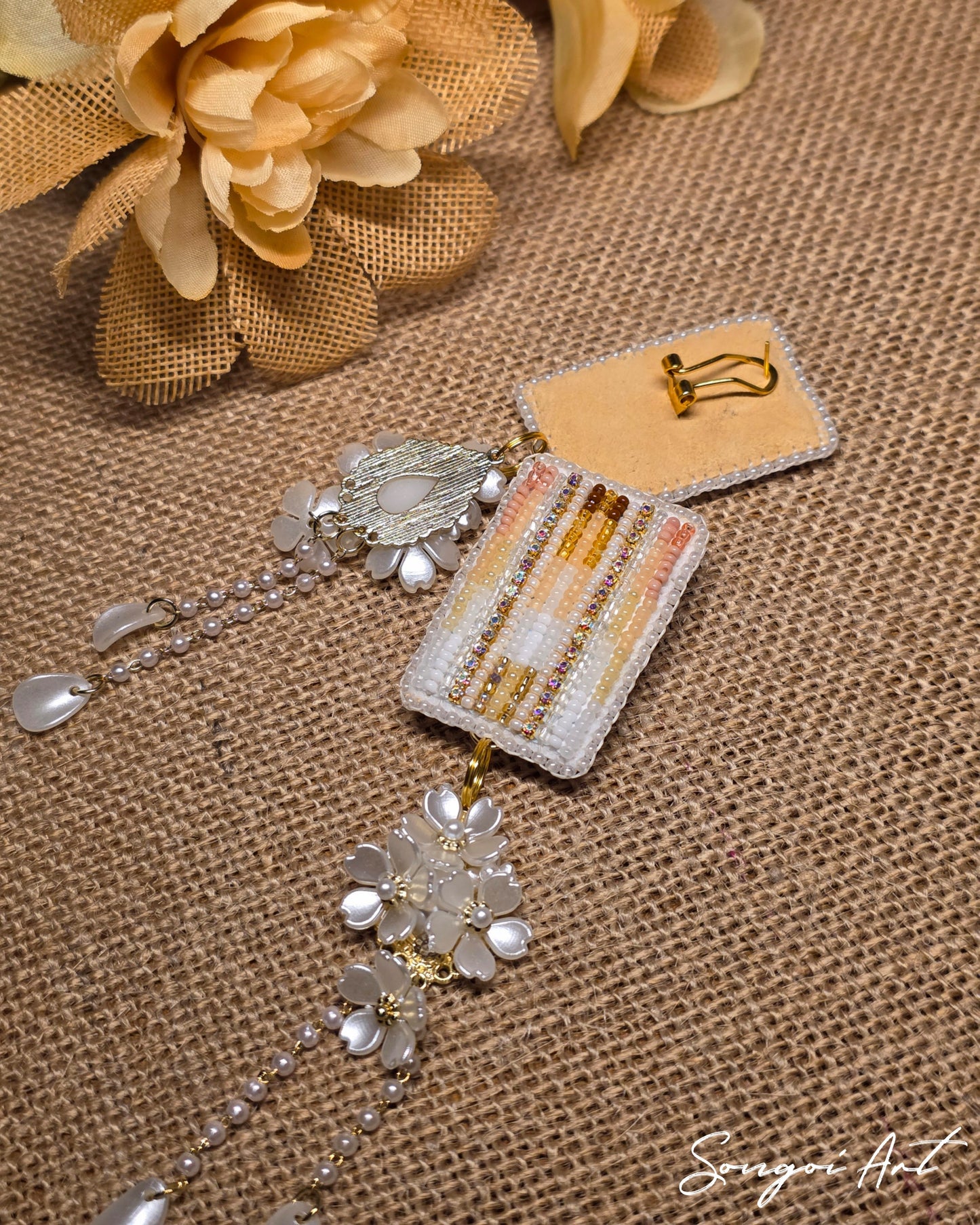 Desert Bloom Geometric Earrings