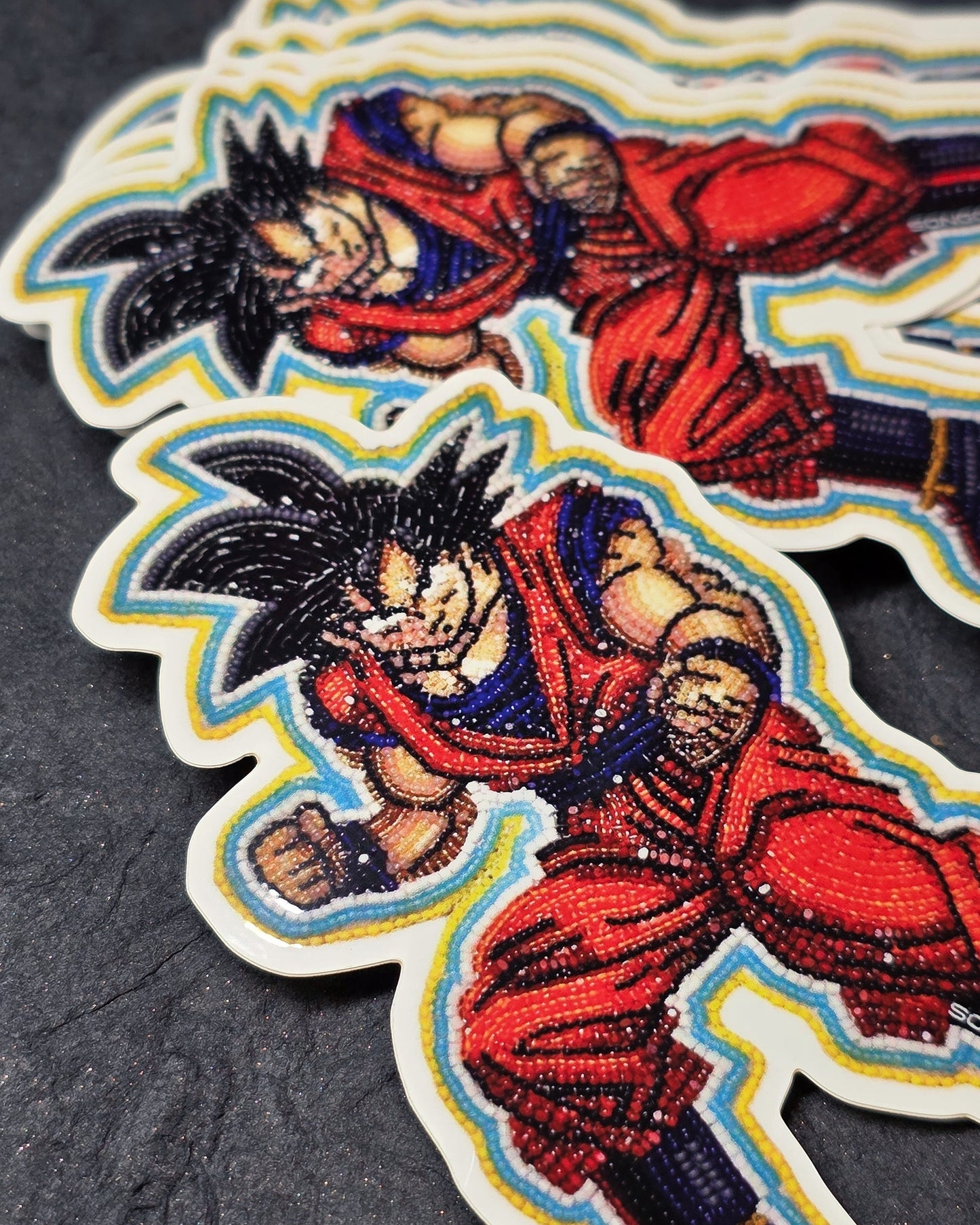 Goku Beadwork Sticker