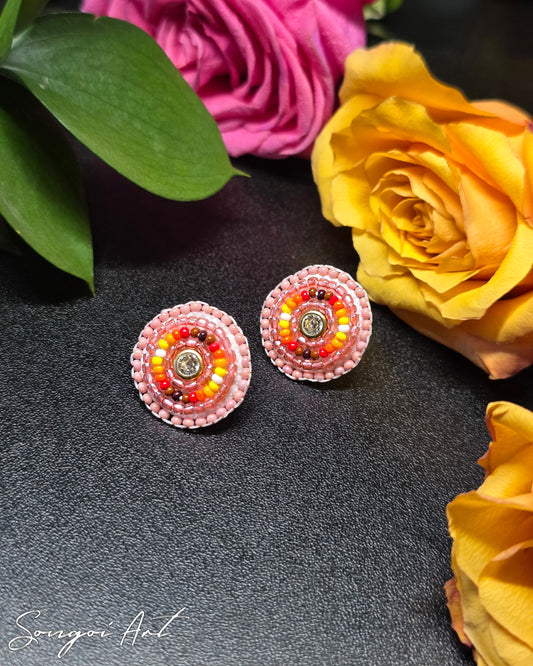 Teenie Circle Studs