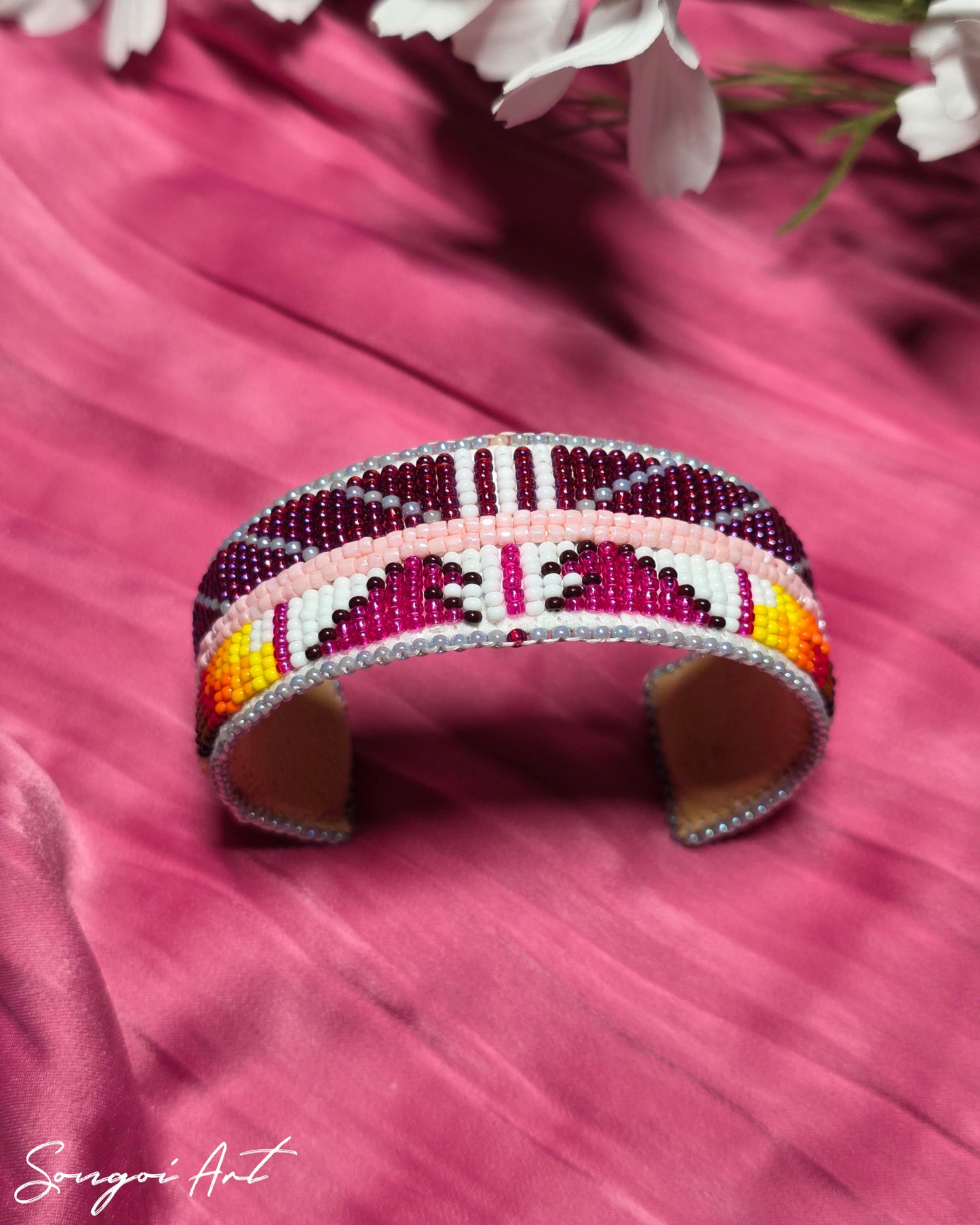 Ember & Rose Beaded Cuff 1