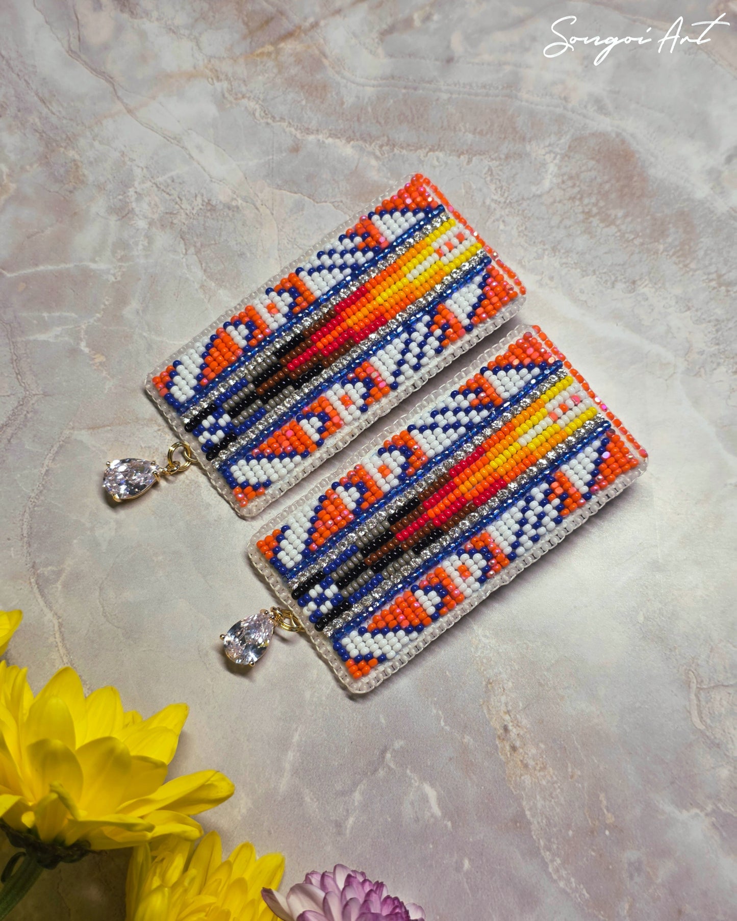 Bold Geometric Statement Earrings