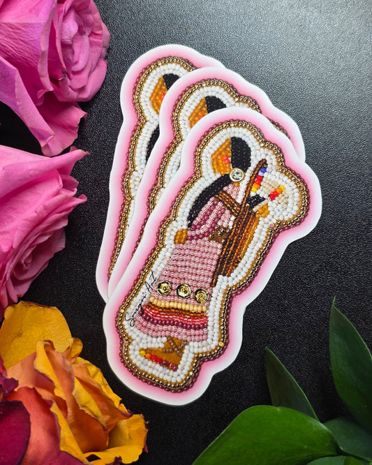 A Mother's Infinite Love - Beadwork Sticker