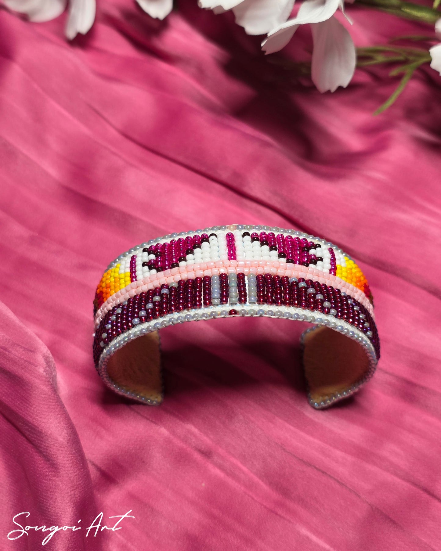Ember & Rose Beaded Cuff 2