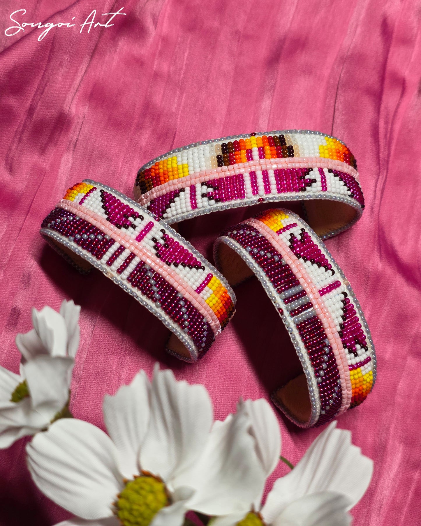 Ember & Rose Beaded Cuff 2