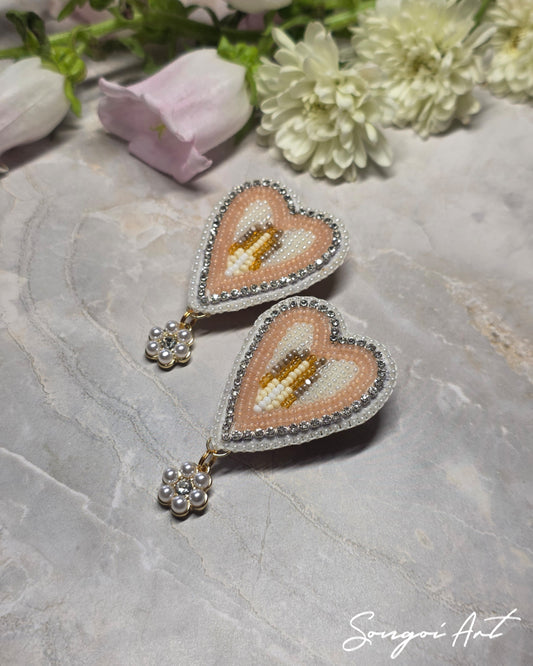 Mini Peach Hearts