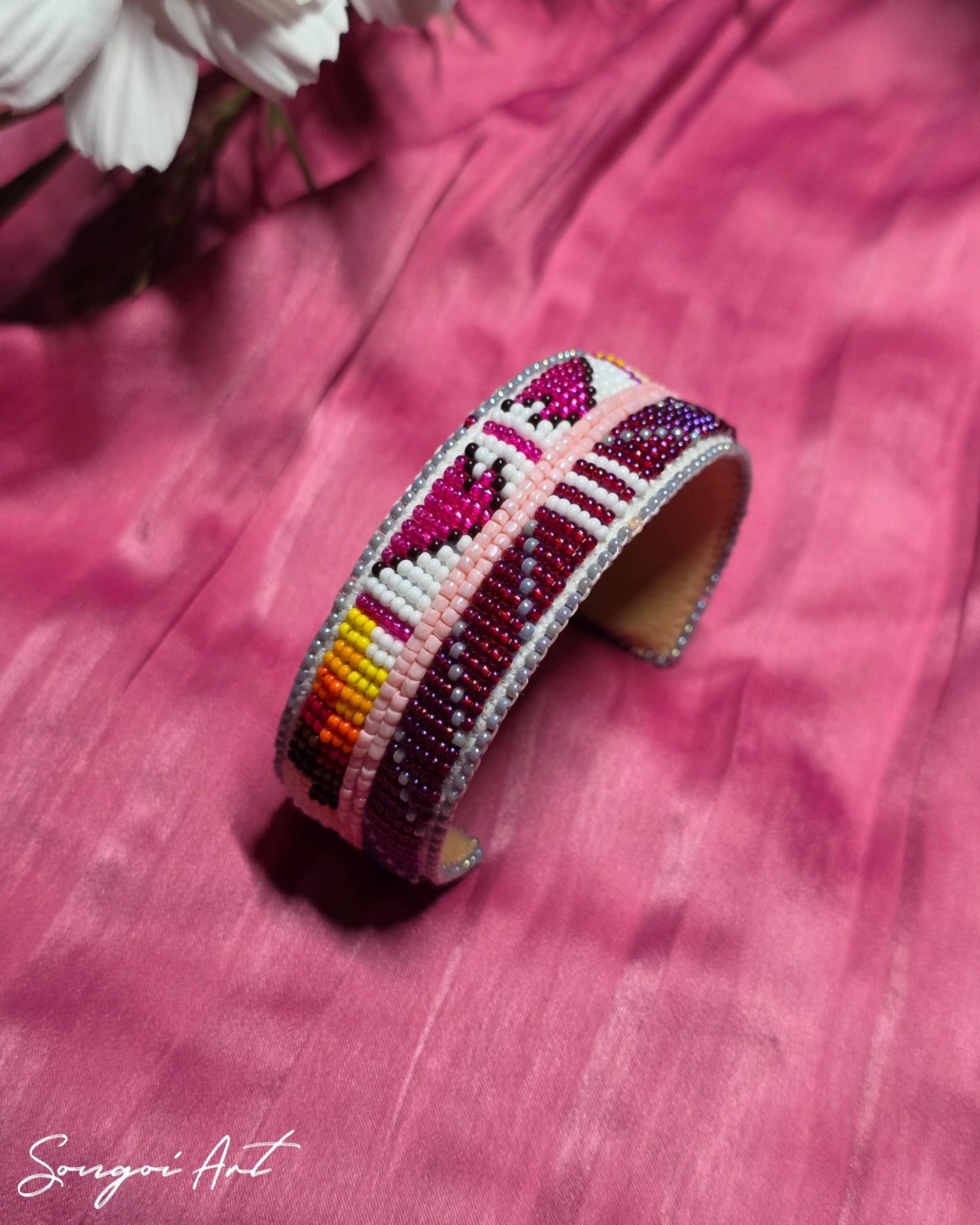 Ember & Rose Beaded Cuff 1