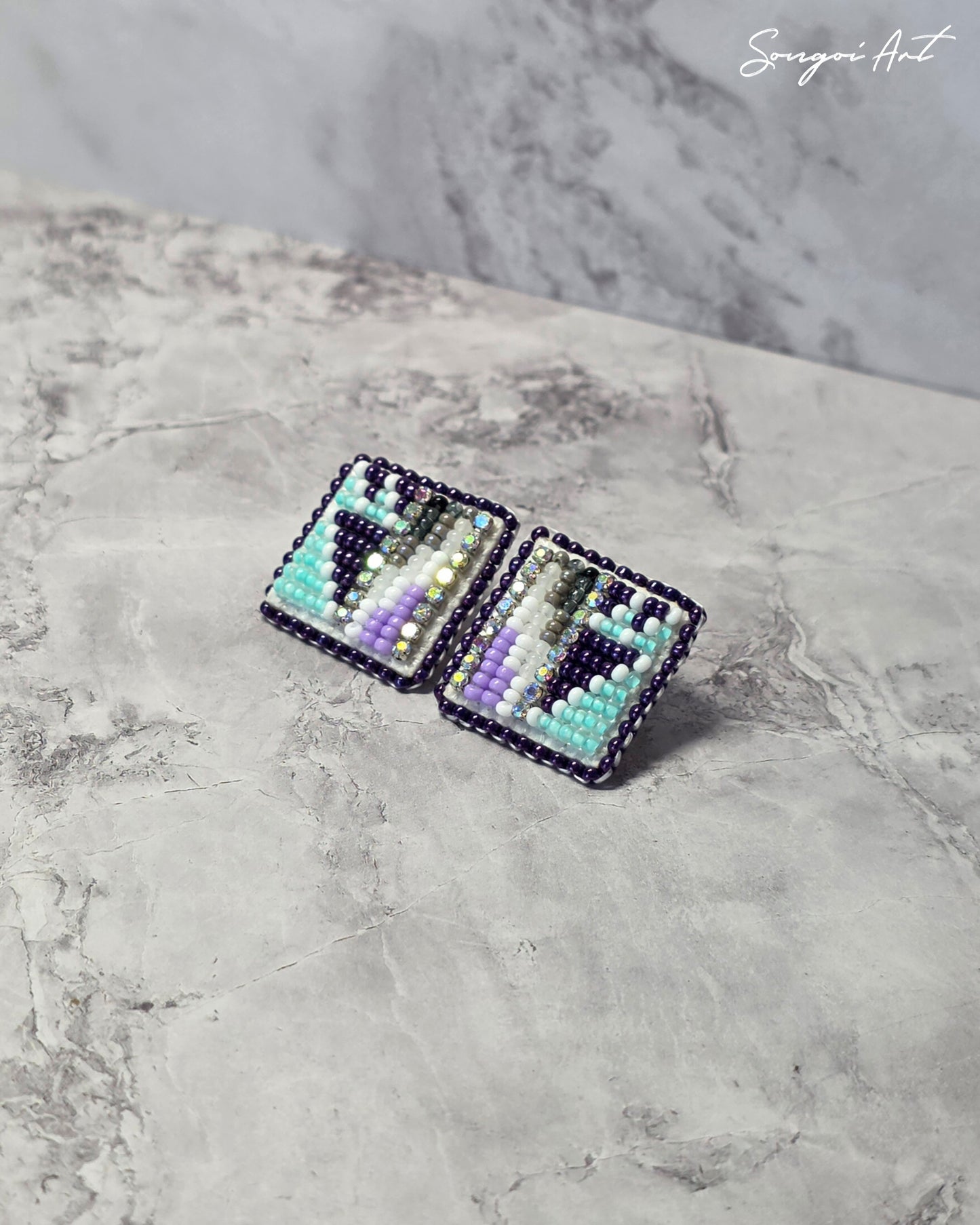 Mini Mint & Purple Geos